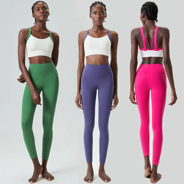 Yoga suit set two-piece fitness sportswear tight fitting base coat